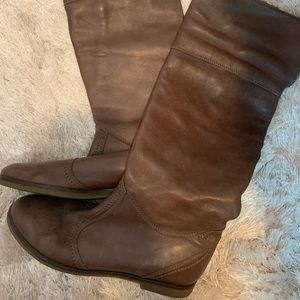 Italian leather boots